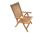 Royal Teak ESFC Estate 23-1/2 Folding Chair with Arms