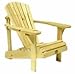 The Bear Chair Kid's Moskoka/Adirondack Chair Pine