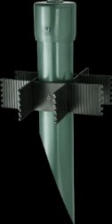 Cheap RAB Lighting MPM19VG Mighty Post with Metal Cap, 3″ Diameter x 19″ Height, Verde Green