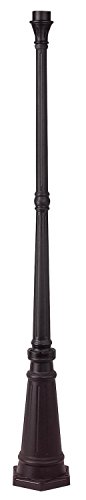 Livex Lighting 7709-07 Outdoor Cast Aluminum Post, Bronze