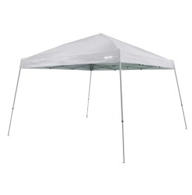 Quest Q64 10 FT. x 10 FT. Slant Leg Instant Up Canopy With Carry Bag (Grey)