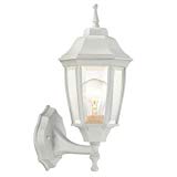 White 1 Light Outdoor Dusk To 14.5″h x 6.5″w x 7. White Review