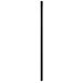 Acclaim 3590BK Commercial Grade Direct-Burial Post Collection Smooth Extruded Aluminum Lamp Post, 10', Matte Black