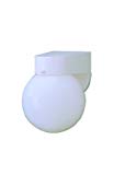 Cheap Thomas Lighting SL94358 Outdoor Essentials Outdoor Wall Lantern, Matte White