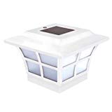 Cheap Set of 8 Classy Caps PVC PRESTIGE SOLAR POST CAP 4×4 SL079W white Cheap Set of 8 Classy Caps PVC PRESTIGE SOLAR POST CAP 4×4 SL079W white