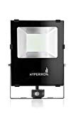 Cheap Hyperikon Outdoor LED Flood Light with Motion Sensor, 100W (400W Equivalent) 10000 Lumens, 5000K, LED Security Light, 120v, IP65 Waterproof – for Security, Light Poles, Events