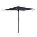 CorLiving PPU-300-U Square Patio Umbrella, Black