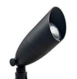 LUMiON Outdoor Low Voltage Landscape Lighting Ignite LED Spot Light Powder Coated Black Includes 5 Watt 3000K MR-16 LED Lamp and 2 Water Resistant Grease Filled Wire Connectors  For Sale