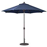 9-Foot Galtech (Model 737) Deluxe Auto-Tilt Umbrella with Antique Bronze Frame and Sunbrella Fabric Navy (Includes Extended Frame Warrantee) Review