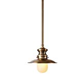 1 Light Brushed Bronze Lantern 5.7″h x 9.9″w x 9.9 Antique Brass For Sale