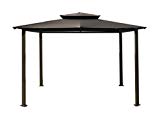 Paragon-Outdoor GZ584NG Backyard Structure Soft Top Sedona Gazebo, 11 ‘ x 14’, Grey Review
