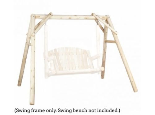Rustic Cedar 070026B 4′ American Garden Swing – Frame only