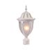 Acclaim 5067TW/FR Suffolk Collection 1-Light Post Mount Outdoor Light Fixture, Textured White