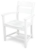 Ivy Terrace IVTD210WH Classics Dining Arm Chair, White Review Ivy Terrace IVTD210WH Classics Dining Arm Chair, White Review