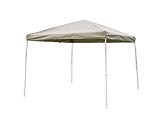 NatureFun 10 x 10 Feet Outdoor Steel Frame Pop Up Patio Instant Canopy PU Coated Party, Khaki For Sale NatureFun 10 x 10 Feet Outdoor Steel Frame Pop Up Patio Instant Canopy PU Coated Party, Khaki For Sale