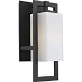 Progress Lighting P5948-31 Jack One-Light Outdoor Wall Sconce, Black