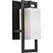 Progress Lighting P5948-31 Jack One-Light Outdoor Wall Sconce, Black