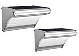 Solar Lights Outdoor Aluminum, AWILWIN 24 LED 450 Lumens Radar Motion Sensor Light, Wireless Intelligent Waterproof Security Light with 4 Modes for Patio Deck Step Wall Pathway, 2 Pack Review Solar Lights Outdoor Aluminum, AWILWIN 24 LED 450 Lumens Radar Motion Sensor Light, Wireless Intelligent Waterproof Security Light with 4 Modes for Patio Deck Step Wall Pathway, 2 Pack Review
