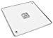 Outland Fire Table Tempered Glass Lid Insert for 36-Inch Square Outland Series 410 Fire Tables, Square 17-Inch