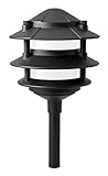 Paradise Laurentide Low Voltage 11W/12V 3 Tier Walklight, GL22764, Black Review
