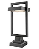 1-Light Outdoor Aluminum Pier Mounted Fixture 1-Light Outdoor Aluminum Pier Mounted Fixture