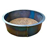 Steel Fire Pit-Ring Liner 2″ Top Flange 36″ x 14″ Review