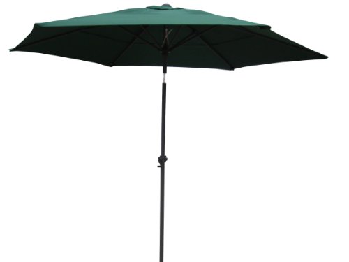 International Caravan YF-1104-2.5M/FG-IC Furniture Piece Outdoor 8 Foot Aluminum Umbrella For Sale