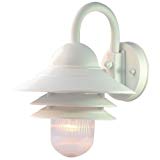 Acclaim 82TW Mariner Collection 1-Light Wall Mount Outdoor Light Fixture, Textured White Review