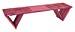 GloDea XQBC70YPGB Outdoor Bench, Gooseberry