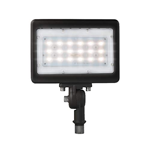 Cheap 30W LED Flood Outdoor Waterproof Fixture ˜Knuckle Mount Solution for Landscape/Security Lighting 30W=150W Equivalent; 3,819 LMS; 100-277V; Wet Location Rated; 50,000 Life Hours; (Warm White 3000K)