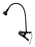 Jansjo LED Wall/Clamp Corded Spotlight – Black For Sale