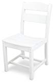 Ivy Terrace IVTD110WH Classics Dining Side Chair, White For Sale Ivy Terrace IVTD110WH Classics Dining Side Chair, White For Sale