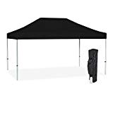 Vispronet Commercial Instant 10ft x 15ft Black Canopy Tent Kit – Pop Up Tent – Aluminum Hex Frame – Water-Resistant 450D Canopy with Roller Bag and Stakes Review Vispronet Commercial Instant 10ft x 15ft Black Canopy Tent Kit – Pop Up Tent – Aluminum Hex Frame – Water-Resistant 450D Canopy with Roller Bag and Stakes Review