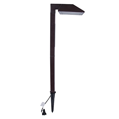 GOODSMANN Equinox LED Low Voltage Landscape Lighting 0.6 Watt Pathway Light, 22 Lumen Warm White, Charcoal Brown 9920-2101-01 Review