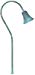 Best Quality Lighting LV25VRD Finished Outdoor Path Light with Metal Shade, Green Verde