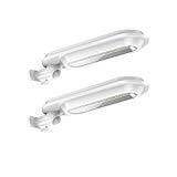 Ebest LED Solar Lights Outdoor Wireless Waterproof Security Lights with Motion Sensor Detector for Garden Yard and Walkway Pack of 2 (White) Review