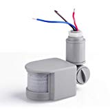 LED Security PIR Infrared Motion Sensor Detector Flood Light Outdoor RF 140¡ã 12M Gray For Sale