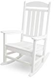 POLYWOOD R100WH Presidential Outdoor Rocking Chair, White Review