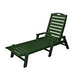 Cheap Nautical Chaise Lounge Finish: Hunter Green