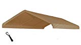 10X20 Heavy Duty Waterproof Beige Valance Canopy Cover Review