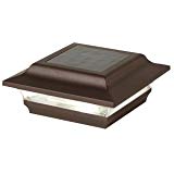 Classy Caps SL211R 4×4 Imperial Solar Post Cap – 2 Pack/Bronze For Sale