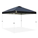 Cheap CROWN SHADES Patented 10ft x 10ft Outdoor Pop up Portable Shade Instant Folding Canopy with Carry Bag, Black
