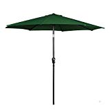 Cloud Mountain 9′ Patio Umbrella, Outdoor Market Umbrella Push Button Tilt Crank, Aluminum Table Umbrella Outside 100% Polyester, Green For Sale Cloud Mountain 9′ Patio Umbrella, Outdoor Market Umbrella Push Button Tilt Crank, Aluminum Table Umbrella Outside 100% Polyester, Green For Sale