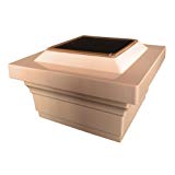 5X5 PVC MAJESTIC SOLAR POST CAP TAN