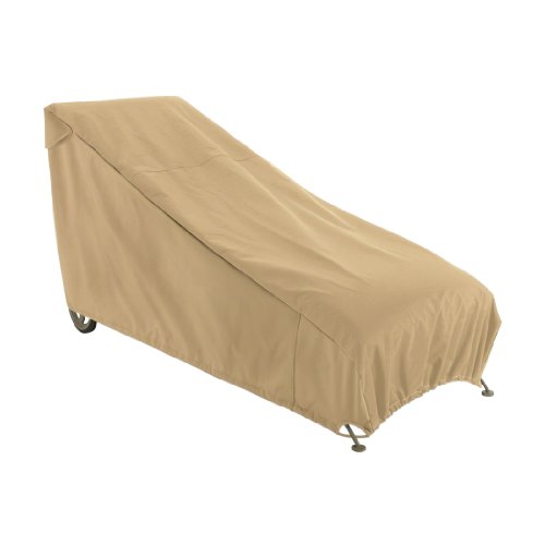 Classic Accessories Terrazzo Outdoor Chaise Lounge Cover, Medium