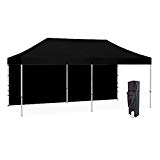 Vispronet 10×20 Black Canopy Tent Kit – Resists up to 25mph Wind Gusts – Includes Commercial Grade 10×20 Steel Frame, Water-Resistant Canopy Top and Backwall, Heavy Duty Roller Bag, and Stake Kit Review Vispronet 10×20 Black Canopy Tent Kit – Resists up to 25mph Wind Gusts – Includes Commercial Grade 10×20 Steel Frame, Water-Resistant Canopy Top and Backwall, Heavy Duty Roller Bag, and Stake Kit Review