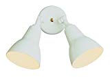 Cheap Trans Globe Lighting 6002 WH Outdoor Mono 6.25″ Wall Spotlight, White