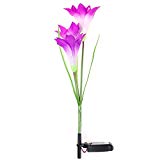 Solar Powered Stake Light Color Change LED Light Garden Stake Light with Vivid Figurines, Garden Light Lawn Lamp Waterproof