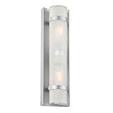 Acclaim 4701BS Apollo Collection 2-Light Wall Mount Outdoor Light Fixture, Brushed Silver Acclaim 4701BS Apollo Collection 2-Light Wall Mount Outdoor Light Fixture, Brushed Silver