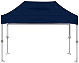 KD Kanopy XTF150NB XTF Aluminum Frame Indoor/Outdoor Portable Canopy, 10 by 15-Feet, Navy Blue For Sale